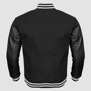 OEM Custom New Design Winter 100% Wool Cartoon Patchwork <b>Letter</b> Bomber Varsity <b>Jacket</b> for <b>Men</b> 2026 - Product Image 5