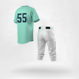 Premium <b>Baseball</b> Uniform Custom Team Jersey Pants Set Breathable Lightweight Sportswear Athletic Wear Wholesale OEM - Product Image 2