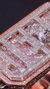 Anillo Iced Horse Hip Hop |   Diamante Moissanite D VVS | Plata de Ley 925 | Certificado por GRA | Anillo de boda unisex | Diseño Personalizado - Product Image 5