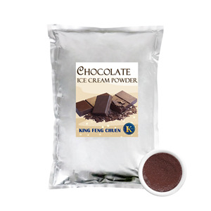 Poudre de crème glacée molle au lychee de qualité supérieure King Feng Chuen certifiée HACCP ISO22000, sachet de 1,3 kg - Product Image 3