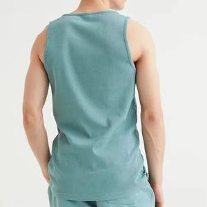 Débardeurs de sport pour hommes, personnalisés, de qualité supérieure, innovants et tendance, 100 % coton, fabrication OEM, tissu à séchage rapide. - Product Image 2