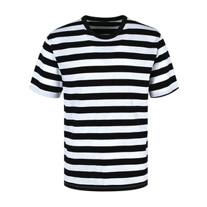 Customizable Heavy Weight Cotton O-Neck T-Shirt for Men Plus Size <b>Plain</b> Anti-Wrinkle 100% Cotton with Logo - Product Image 1