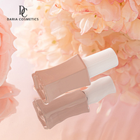 Flacon de vernis à ongles en verre de 7 ml, personnalisable avec logo, échantillon gratuit, conteneur de gel pour l'amélioration des ongles, directement de l'usine