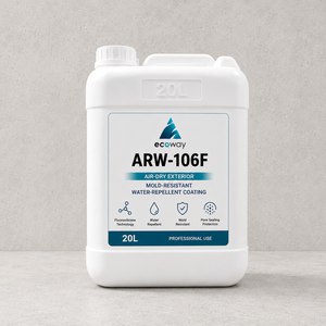 Revêtement hydrofuge pour murs extérieurs ARW-106F 20L, avec une durabilité de 10 ans, pour façades architecturales publiques - Product Image 1