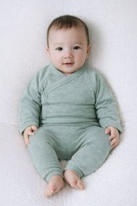 JALBEBE Set Unisex Tutina a Maniche Lunghe e Leggings Lavabili con Chiusura a Bottoni per Neonati Tutte le Stagioni in Morbido Cotone Modal Spandex - Product Image 5