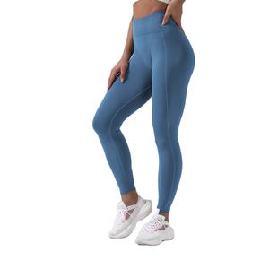 Leggings de yoga en nylon sans couture à taille haute pour femmes, emballage premium - Product Image 4
