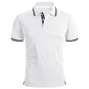 Camiseta Polo de Manga Corta para Hombre, para un Estilo Urbano y Comodidad Diaria con Tela Ligera - Product Image 5