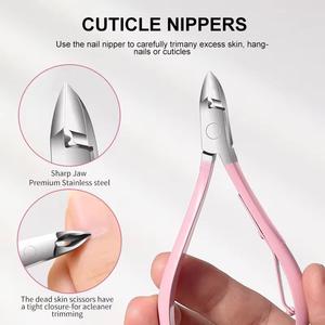 Cortacutículas de mandíbula completa de alta resistencia, el más vendido, para manicura, pedicura y logotipo personalizado - Product Image 5
