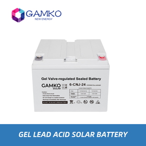 ソーラー街路灯バッテリー ディープサイクルジェル 12V 24Ah 55Ah 60Ah 100Ah 150Ah 200Ah 250Ah 500Ah 1000Ah 高容量エネルギー貯蔵 - Product Image 1