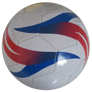 Ballon de football d'entraînement de haute qualité, durable, écologique, en PVC/PU, avec logo personnalisé, taille personnalisée, promotionnel - Product Image 1