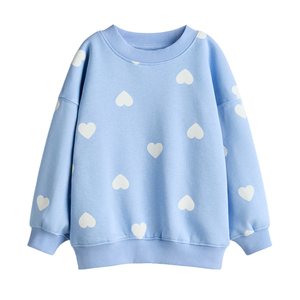 Sudadera Extra Grande para Niña con Interior Afelpado, Cuello y Puños Acordonados - Product Image 1