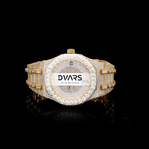 Moissanite Fashion Automatic Luxury <b>Watch</b> Stainless Steel <b>Case</b> Sapphire Crystal Analog Display Water Resistant Diamond Limited - Product Image 2