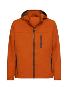 Mens Softshell <b>Jacket</b> Hooded Waterproof Windproof Winter Outerwear with Pocket <b>Zip</b> <b>Up</b> Coat - Product Image 1