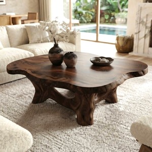 Handcraft Modern Solid Wood Coffee <b>Table</b> Apartment Living Room Tea <b>Table</b> American <b>Small</b> Coffee <b>Table</b> Luxury <b>Wooden</b> Living Room - Product Image 3