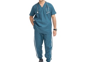 Uniforme Médico para Hombre de Diseño Superior, Transpirable, Cómodo, Tejido Duradero y Ligero, Uniforme Médico para Hombre de Última Tendencia a Precio Económico - Product Image 2