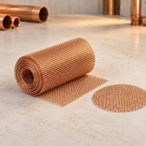 [APEC] Copper <b>Wire</b> <b>Mesh</b> for decorative copper metalwork panels and craft fabrication supply for Enclosure Fabricators - Product Image 4