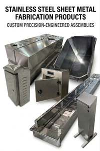Custom Stainless Steel Sheet Metal <b>Fabrication</b> <b>Services</b> For Precision Enclosures Electronic Housings And Industrial Equipment - Product Image 6
