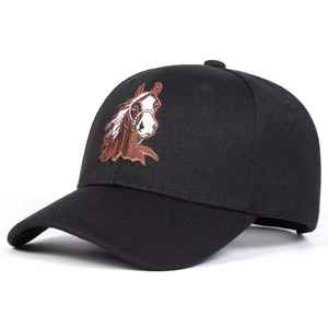 Casquette de baseball brodée cheval, taille personnalisée, prix bas, casquette de sport d'extérieur de haute qualité - Product Image 2