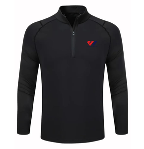 Sudadera con Capucha y Cierre de Cremallera de Manga Larga para Hombre con Logotipo Personalizado, Protección UV, Secado Rápido, para Entrenamiento en el Gimnasio y Fitness - Product Image 2
