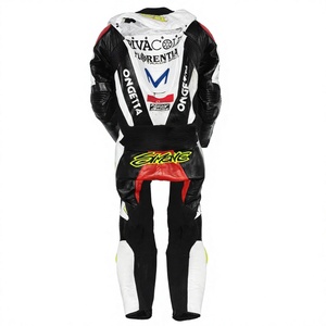 ชุดแข่งรถ Simone Grotzkyj Giorgi MotoCP 1 ชิ้น หนังวัว/หนังจิงโจ้ สำหรับขี่มอเตอร์ไซค์/จั๊มสูทสำหรับขี่/ชุดสำหรับนักขี่มอเตอร์ไซค์ ระดับเกราะป้องกัน 2 - Product Image 2