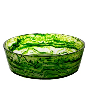 Plato Decorativo de Resina Hecho a Mano, Pulido, Sostenible, Ecológico, de Origen Indio, Apto para Lavavajillas, para Fiestas, Hecho en India - Product Image 4