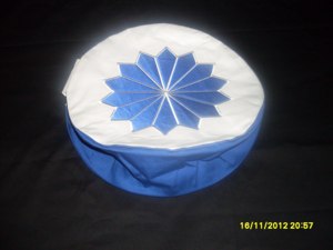 Cojín de Yoga GULLSTAR YOGA INDUSTRY, Lona de Algodón, Diseño de Estrellas Azules y Blancas, Lavable, Ecológico, Modelo GYI-YC-0008, Uso para Adultos, OEM - Product Image 6
