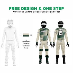 Vêtements de course en tissu extensible de haute qualité, élégants, imprimés par transfert thermique DTF, pour moto tout-terrain, VTT et motocross - Product Image 2