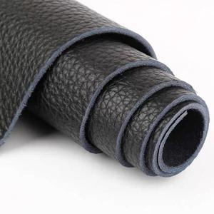 Super Low Price Black Real Cowhide Full Grain Genuine Oil Wax Leather for Audi & Furniture Craft Use Cow Skin - Product Image 1