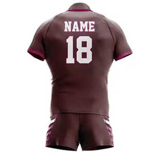 Uniformes de Rugby de Poliéster Hechos a Medida a Precio Económico, Jersey de Fútbol Americano Transpirable de Secado Rápido con Logotipo Personalizado, Calidad Premium - Product Image 3