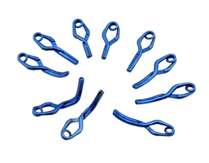 Espéculo Nasal de Titanio Qasiden GD-47, Instrumento Quirúrgico Reutilizable, Anodizado en Azul, Uso Clínico Manual, Certificado CE - Product Image 4