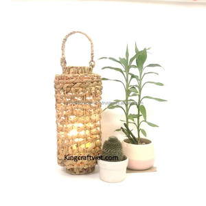Bamboo Rattan <b>Wood</b> Candle Holder Handwoven Natural Handmade Wicker <b>Lantern</b> Wholesale From King Craft Viet Manufacturer - Product Image 4