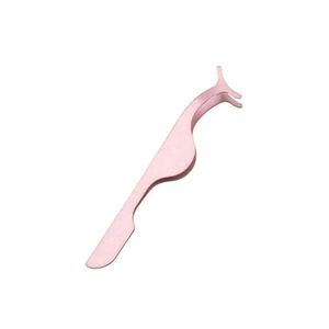 Applicateurs de cils personnalisés en or/or rose, acier inoxydable japonais, longueur 10 mm, antistatiques, outils de beauté, emballage personnalisé avec logo - Product Image 2