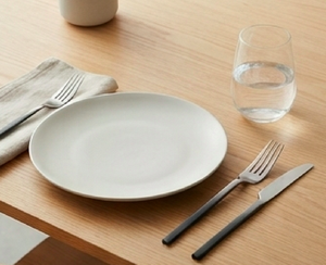 Minimalist Stainless Steel Flatware Set With High <b>Mirror</b> Polish Dishwasher Safe For Wedding And Table Use - Product Image 3