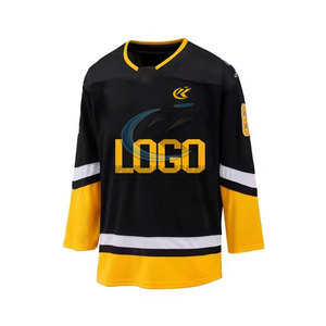 Camiseta de Hockey sobre Hielo de Verano, Manga Corta, Transpirable, de Secado Rápido, 100% Poliéster, Ropa Deportiva de Alta Calidad, Gran Venta - Product Image 2