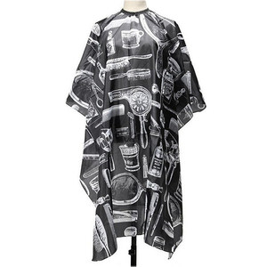 Bata de Barbero Impermeable de Poliéster con Detección de Agujas y Fusión sin Costuras, Unisex - Product Image 1