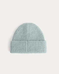 <b>Plain</b> Cuffed Winter Knit Beanie Hat Unisex Warm Soft Stretch Casual Fashion <b>Cap</b> - Product Image 3