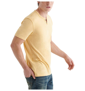 T-shirt personnalisé pour homme en coton 100% lourd, écologique, respirant, coupe ample, imprimé sérigraphié sur tissu peigné - Product Image 1
