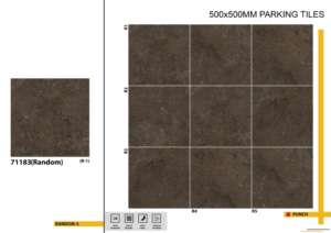 Baldosas de Estacionamiento Exteriores Resistentes a la Carga 500X500MM Diseñadas para Mantener la Resistencia del Suelo Bajo Presión Constante y Condiciones Ambientales - Product Image 2