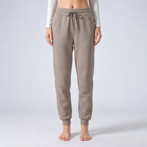 Private Label OEM cotton <b>joggers</b> french terry wide <b>leg</b> Apparel Production for US Fashion Collections - Product Image 2