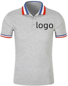 Camisetas Casuales de Manga Corta para Hombre, Personalizadas al por Mayor, de Algodón Liso, con Impresión por Transferencia de Calor, Transpirables, de Secado Rápido, para Deporte y Golf - Product Image 1