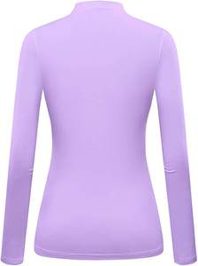 Healthcare <b>Scrub</b> Undershirts Cotton Base Layer Shirts for Medical Uniform Use - Product Image 2