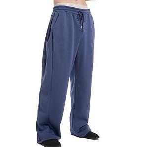 Men's Custom PolyesterCotton Canvas Straight Dark Casual Mid Lightweight Breathable <b>Waterproof</b> UV Protection Drawstring <b>Trousers</b> - Product Image 2