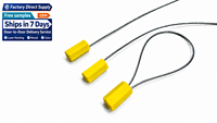 Sello de Seguridad para Cables YSD con Cuerpo de Plástico para Contenedores de Carga y Mercancías