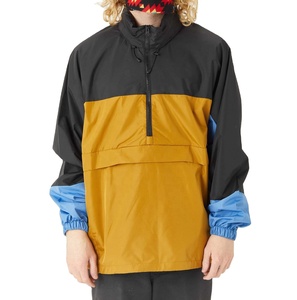 Vente en gros couleur personnalisée léger respirant imperméable coupe-vent veste d'été décontracté extérieur pull vêtements de sport broderie - Product Image 1