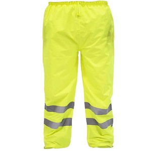 Pantalon de travail réfléchissant haute visibilité, imperméable, pour la construction, la sécurité routière, l'industrie, vêtements de travail pour hommes - Product Image 4