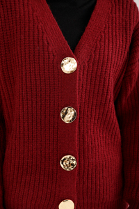 Cárdigans para Mujer, Suéter Ligero de Punto, Proveedor OEM ODM, Cárdigans para Mujer, Cárdigan de Punto Suave al Tacto, Ropa de Moda - Product Image 5