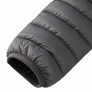 Chaqueta Acolchada con Logotipo Personalizado, Chaqueta con Capucha para Hombre, Chaqueta con Cuello Alto, Bolsillos con Cremallera, Puños Elásticos, Chaqueta Informal para Senderismo y Viajes al Aire Libre - Product Image 4