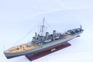 Modelo de Velero de Madera Hecho a Mano HMS Gotland, Decoración de Mesa con Temática Oceánica, Artículo Coleccionable de Arte Antiguo Personalizado - Product Image 4
