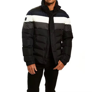 Veste chaude à bulles pour homme alliant la fonctionnalité d'une veste d'hiver à l'apparence élégante - Product Image 2