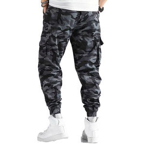 Casual Loose Fit Men <b>Drawstring</b> Cargo Pants Stylish Multi Pocket <b>Trousers</b> For Outdoor And Casual Wear Men Urban Cargo Pants - Product Image 2